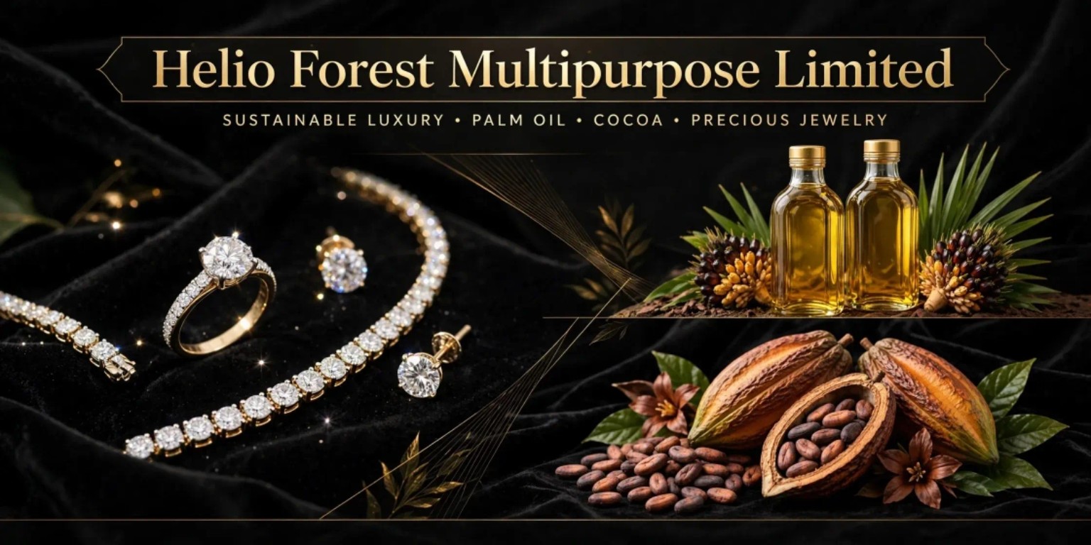 Agricultural commodities including cocoa and palm products